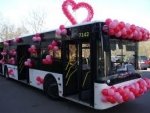 Автобус на свадьбу в Москве на 30-40-50 мест
